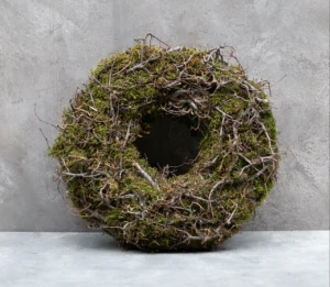 Wianek gruby naturalny bonsai mech 